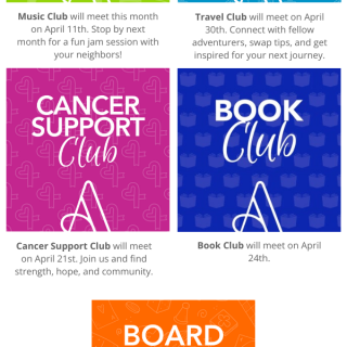Clubs-April